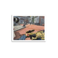 Dragon Lore on Inferno (CS:GO) - Poster Print