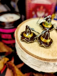 Image 14 of Kolczyki wiedźmowe kapelusze 