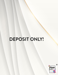 DEPOSIT ONLY!!!!