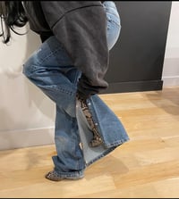 Image 4 of (EXTENDED LENGTH)  DISTRESSED ORIGINAL DENIM 