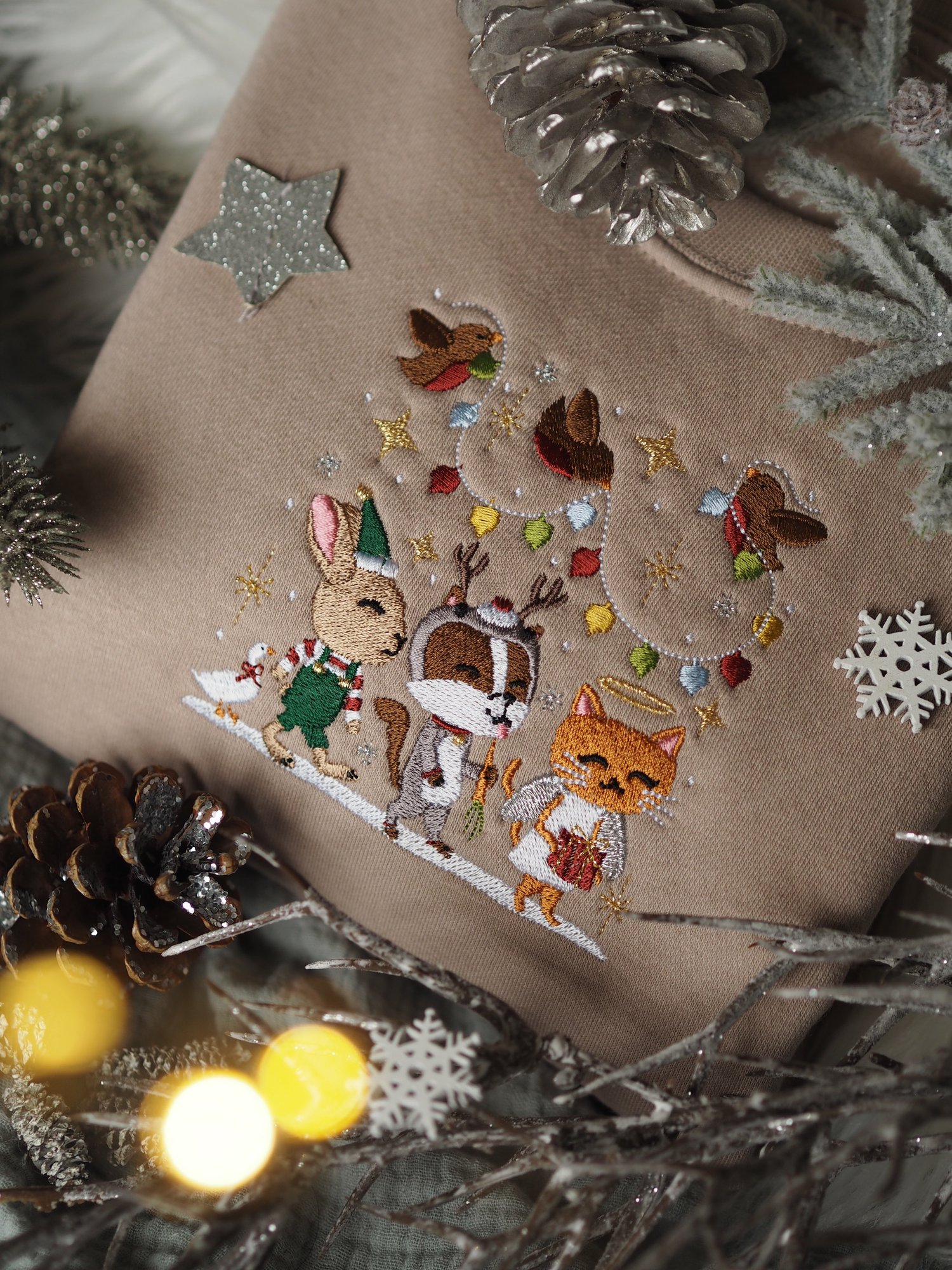 Image of A Year Of Adventures - Christmas Edition - Mink Sweater