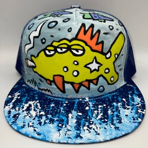 Hand Painted Hat 372