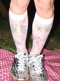 Image 2 of ♫• ℜ3𝔫 + 𝔗3𝔰0𝔯𝔬 ★ Knee Socks
