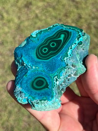 Image 13 of Malachite & Chrysocolla Polished Slab | Congo #3001