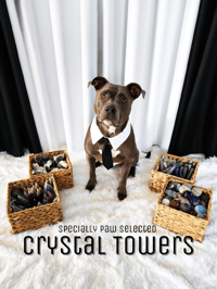 Image 1 of Small Crystal Tower - The Pitbull Picks 