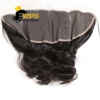 Image 2 of 3 bundles With HD Frontal - Loose Wave