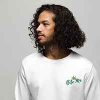 Image 3 of Bite Me Podcast Unisex organic sweatshirt