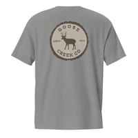 Image 1 of Goose Creek Co Deer Unisex garment-dyed pocket t-shirt