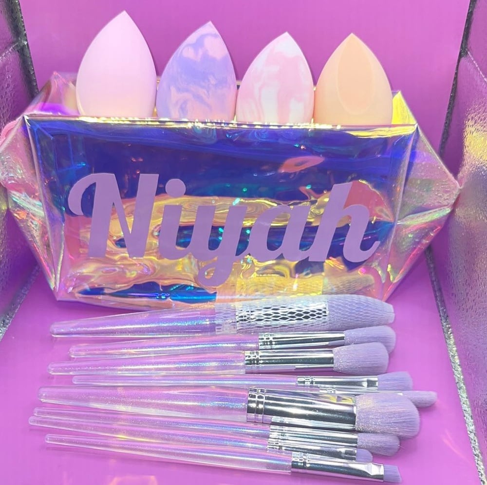 Image of Custom make up bag combo