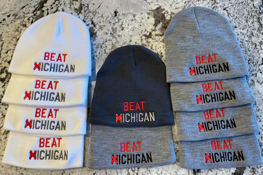 Image of BEAT ❌ICHIGAN BEANIE HAT