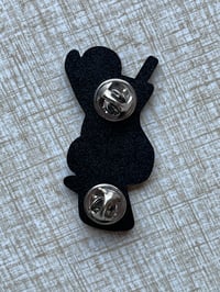 Image 3 of KRAKEN LIKES A HURRICANE Round 3 - 2" Enamel Pin!