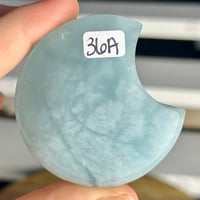 Image 2 of Aquamarine Moon With Stand (36A)