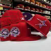 Image 3 of New Era 59Fifty Scarlet True Purple 100% Wool