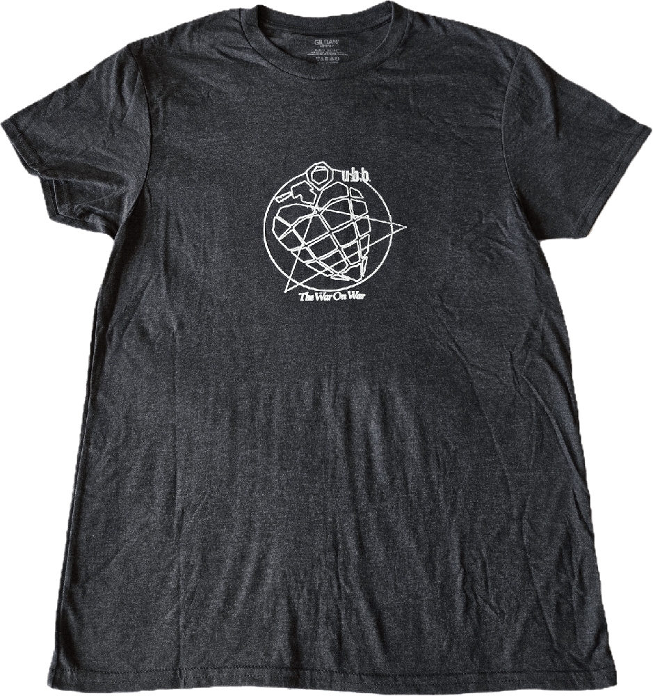 War on War Tee Dark Grey