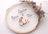 Image 9 of Porta alianzas combinado con flor 