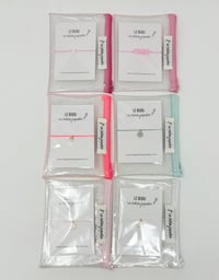 Image 1 of Ensemble Bracelet ENFANT et Pochette transparente pailletée 