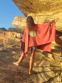 Image 3 of Native American Sun Poncho