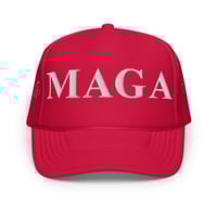 Image 1 of MAGA Red or Navy - Foam Trucker Hat