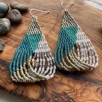 Image 2 of Ingriq Earrings - Glacier Collection 