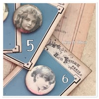 Image 5 of single vintage style pin badge
