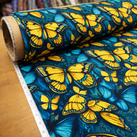 Image 2 of WILD WINGS RIOT FABRIC BY THE YARD