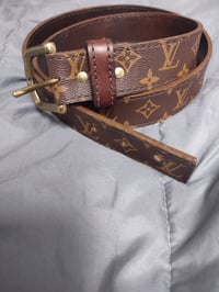 Image 2 of Repurposed Louis Vuitton belt