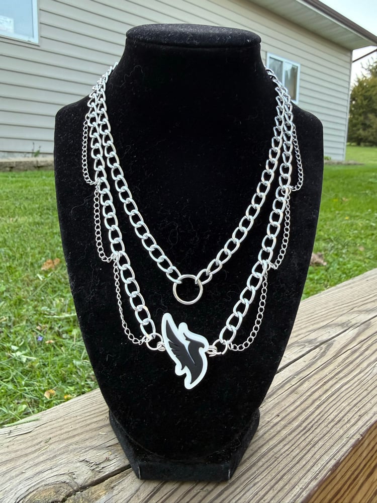 Image of Customizable EDM Artist Ruffle Necklace