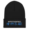 “Hip Hop is Art.” Nonstop Signatures Exclusive Beanie