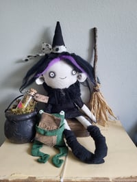 Image 1 of Witch in Training art doll