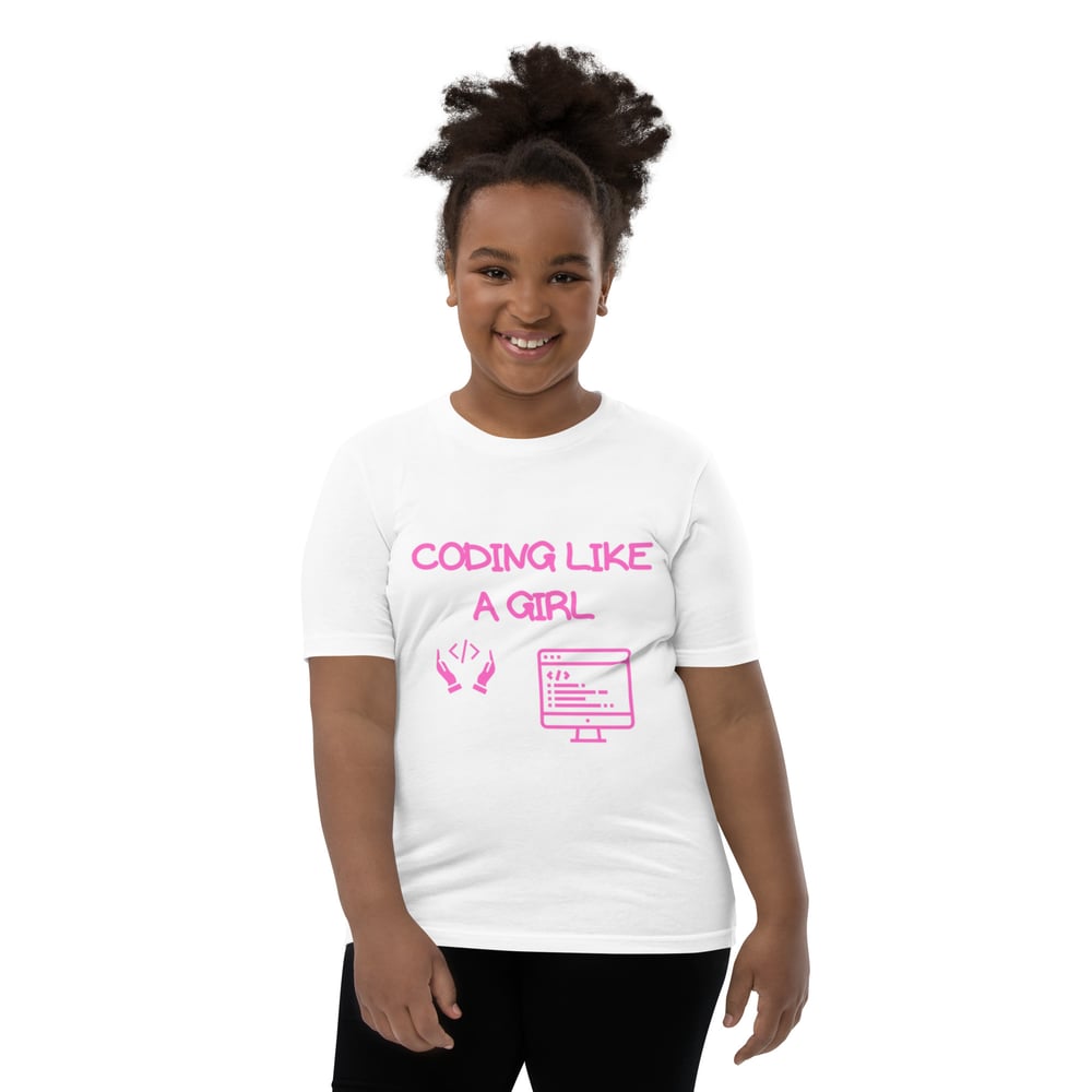 Image of Youth Coding Like a Girl Tshirt