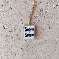 Image 2 of Collana • Cuore-Sogna sempre