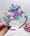 Mermaid tiara crown, party hats, birthday accessories 