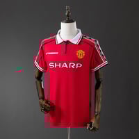 Image 1 of Manchester United 1998/99 Retro Home Jersey