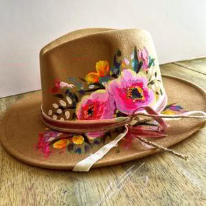 Image of Hand Painted Hat 2