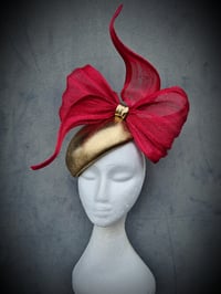 Image 2 of 'Bowie' Hugger in Gold and Red