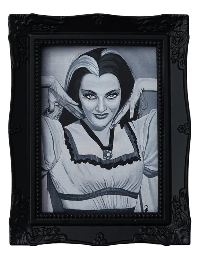 Image of Lily Munster Painting