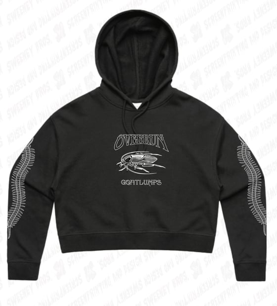 Image of Overrun Cropped Hoodie