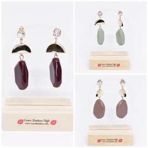 Image of Crave Stone Earrings