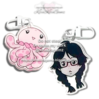 Image 1 of Princess Jellyfish Acrylic Keychains