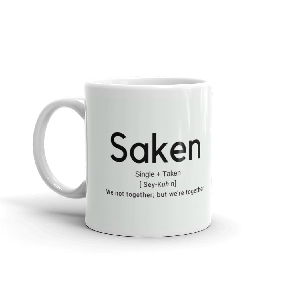 Image of WHITE SAKEN MUG