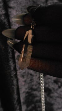 Image 5 of Fox tooth quartz amulet 