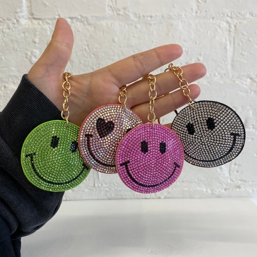 Image of SISI SMILEY KEYCHAIN