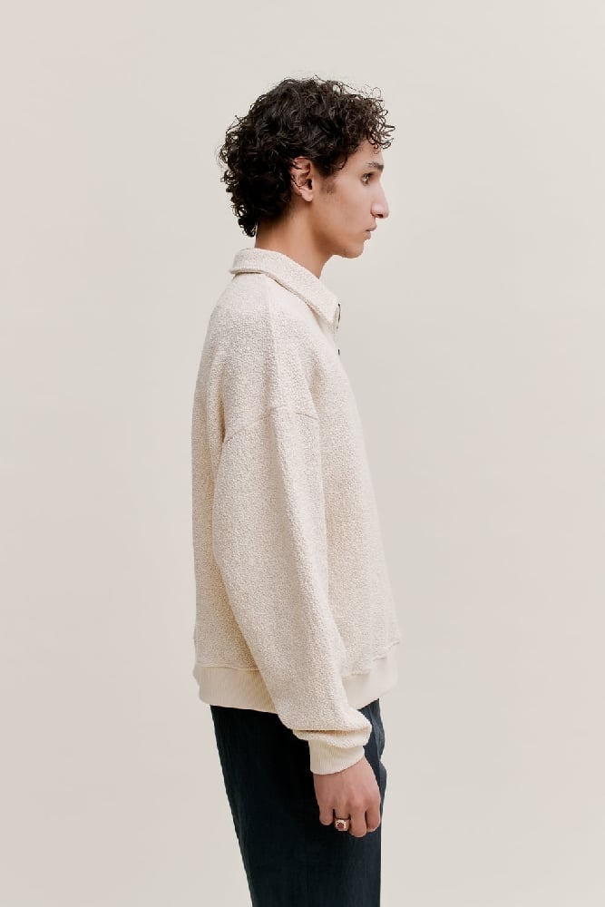 Image of A KIND OF GUISE MADU ZIP POLO MILK