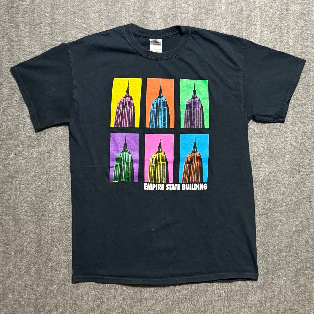 Image of 2000s Empire State Building Pop Art Graphic Tee (M)
