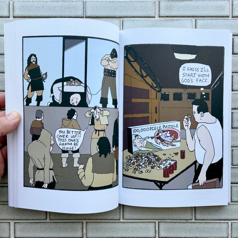 Creased Comics by Brad Neely Image 4