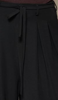 Image 2 of Pantalon noir fluide