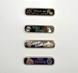 Image of Banner Enamel Pins