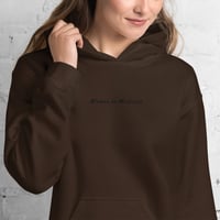 Image 12 of THE SIMPLE HOODIE - BLACK EMBROIDERY