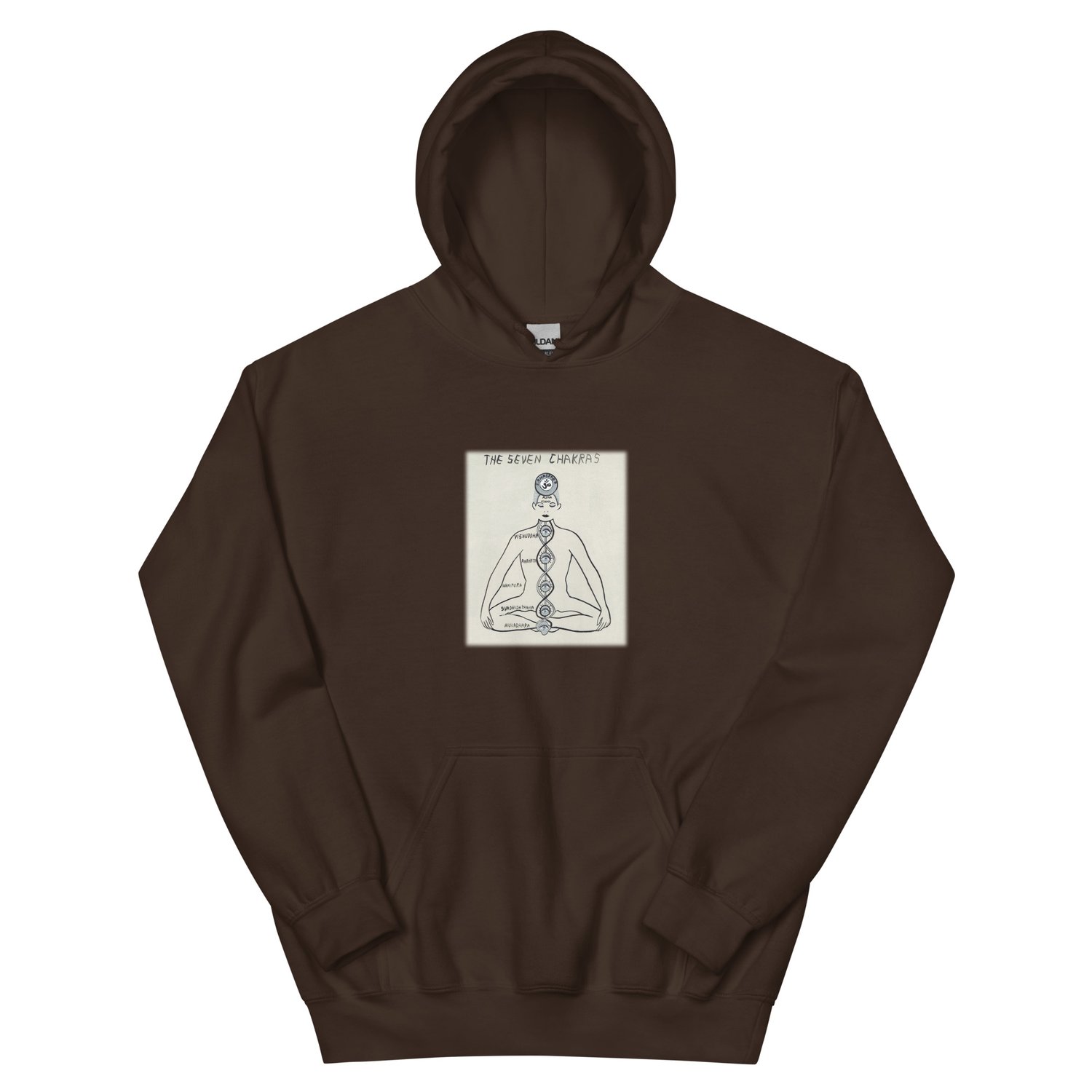 Image of THE SEVEN CHAKRAS HOODIE