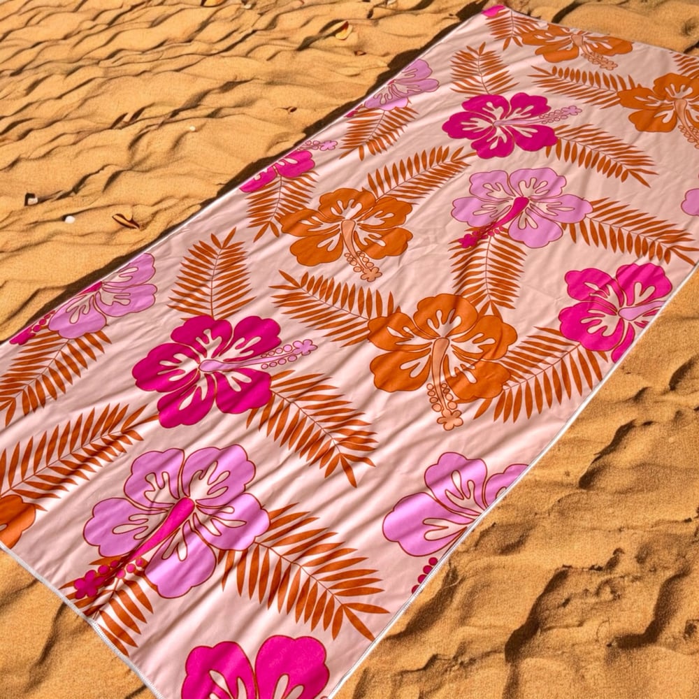 Image of Island Hibiscus Microfiber Towel